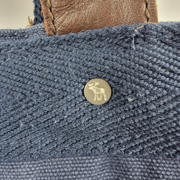 Abercrombie & Fitch Canvas Bag in Navy Blue - Picture 7 of 13